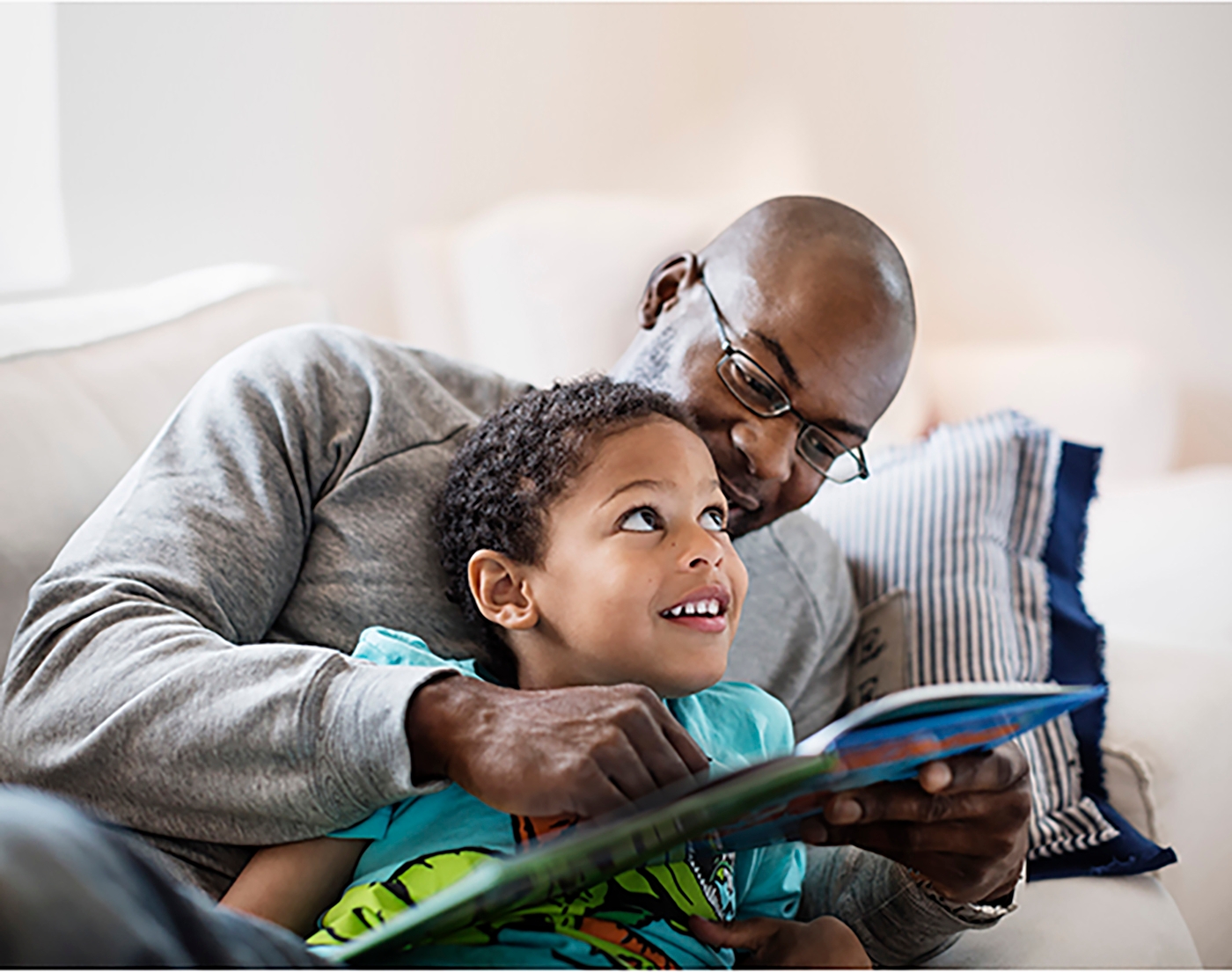 Parent reading to child